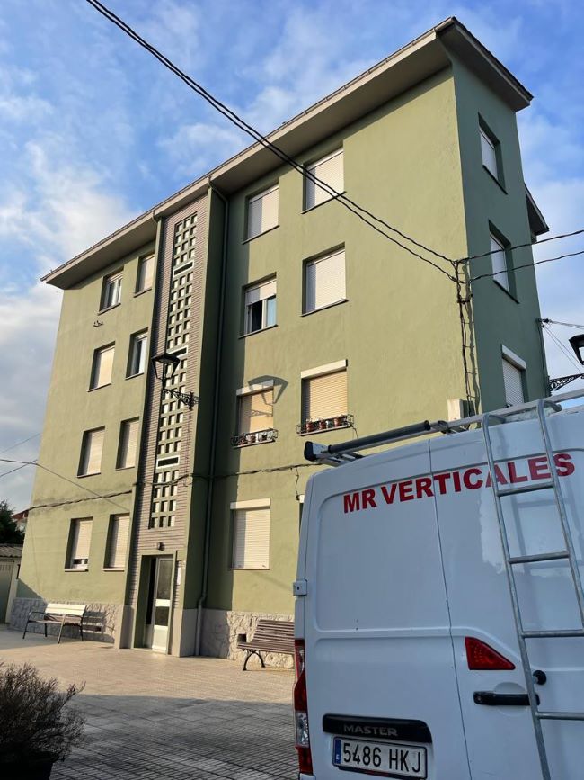 Rehabilitación integral fachada - Mr Verticales del Principado